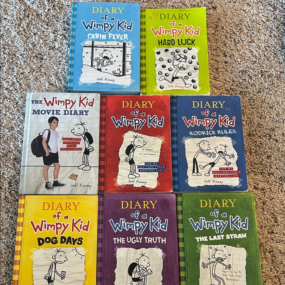 Diary of a Wimpy Kid Book Set